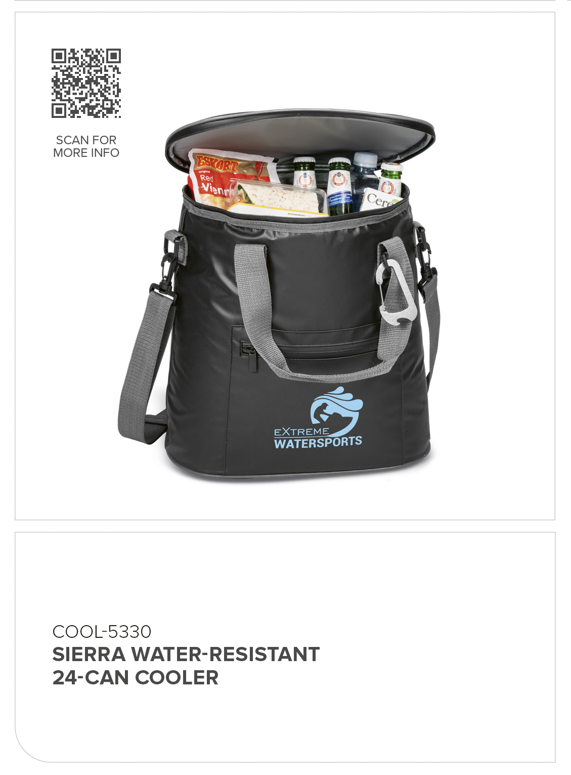 Sierra Water-Resistant 24-Can Cooler